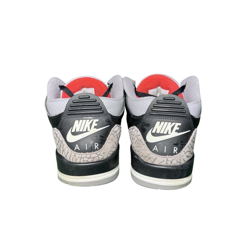 Nike Air Jordan 3 Retro OG 2024 Black Cement DN3707-010 Mens Size 8 Sneaker - Picture 4 of 8